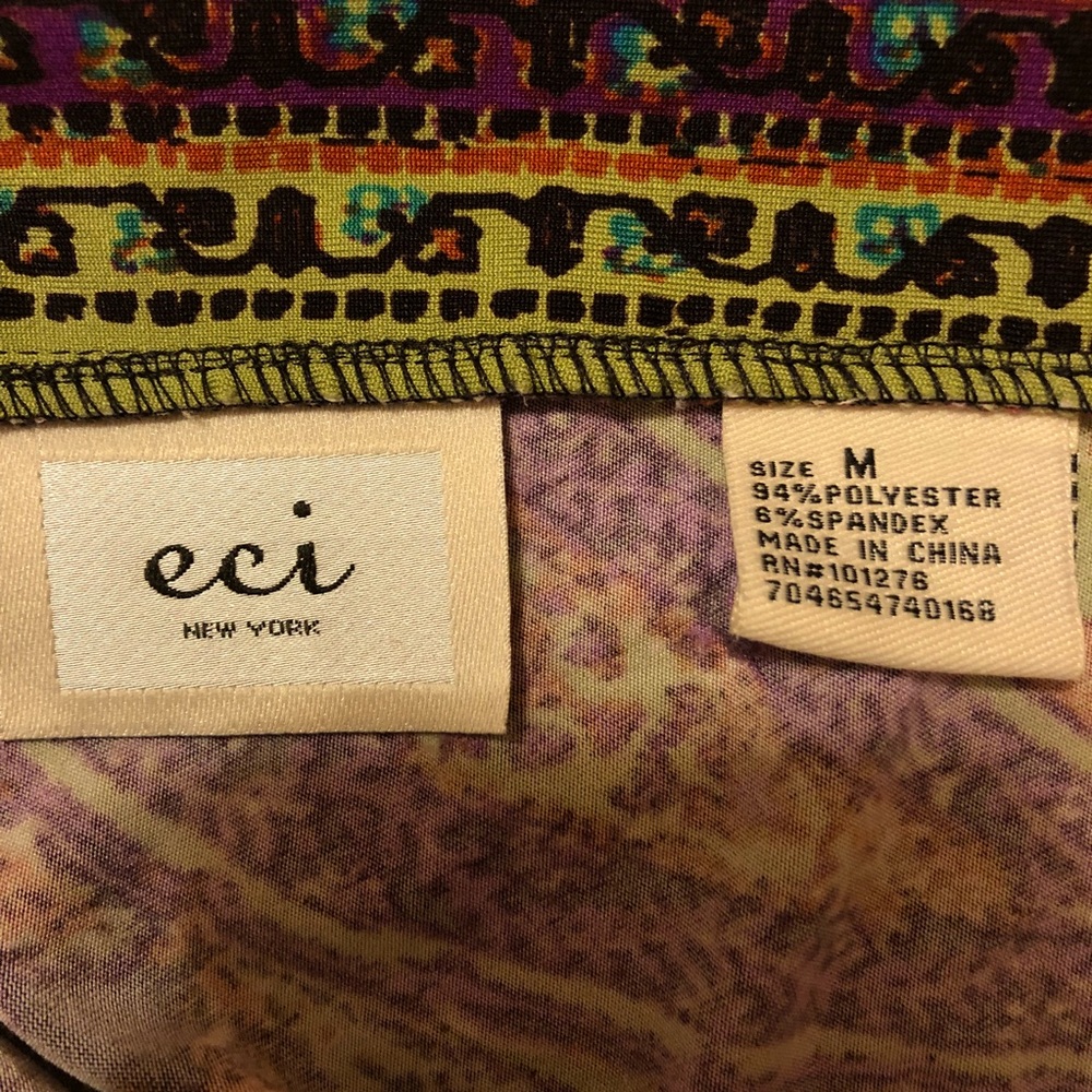 Beautiful Multi-color Print Dress - Picture 5 of 5